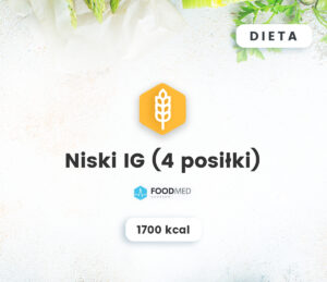 Dieta o niskim indeksie glikemicznym | 4 posiłki | 1700 kcal